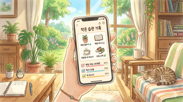 40대 아빠가 아이 습관 앱을 출시했습니다 | 한달 한뼘 런칭 이야기